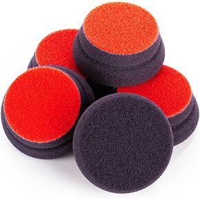 Koch-Chemie - Heavy Cut Pad V2 - Abrasive Sponge for Removing Strong Weathering & Deep Scratches; Low Torsion Forces & High Stability; Long-Lasting Compression Hardness; Contours Easily (150mm x 23mm)