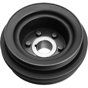 594-435 Engine Harmonic Balancer Crankshaft Pulley Compatible with Nissan Frontier 1998-2004, Xterra 2000-2004, DOHC L4 2.4L, Replace# 123033S500, 123039WA0A