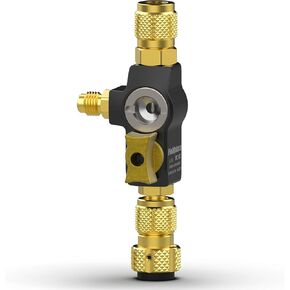 Fieldpiece - VC1G 1/4″ Valve Core Removal Tool with Sight Glass - Vacuum-Rated 20 microns & A2L Compatible - HVAC Tools