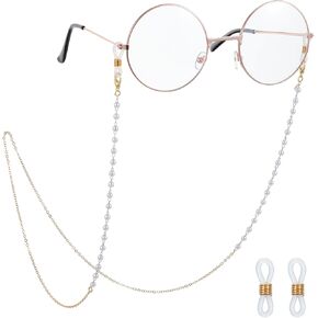 Eyeglass Chain Strap Premium Beaded Glasses Holders Around Neck Glasses Chain for Women