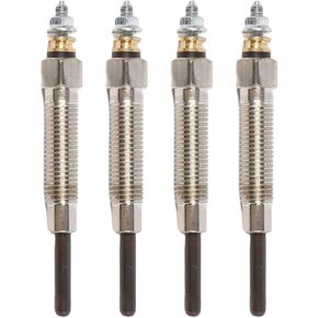 4pcs MM409510 32A66-03100 30666-57300 Glow Plugs S4L S4L2 for Mitsubishi Engine Compact Tractor TCM Forklift Loader G152 G154 G172 G174 TL2100 TL2500 TX1300 TX1500 TX2140 TX2160