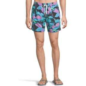 Chubbies Men's The Fluorder Funk 5.5 "(جذع السباحة الكلاسيكي المبطن)