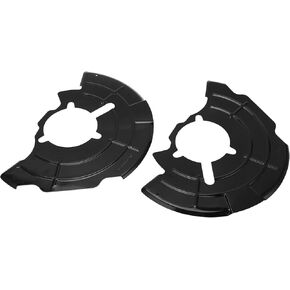 Acouto Brake Disc Dust, for GRAND CHEROKEE Front Left Right 52090433AC Side Rotor Splash Dirt Backing Plate