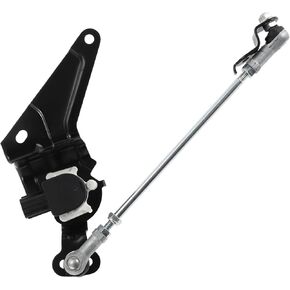 Air Suspension Ride Height Level Sensor Compatible for Lexus IS250 IS350 2006-2013, Durable ABS Plastic Black Front Left Side Headlight Level Sensor