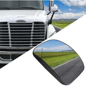 Hood Mirror Glass for 2018+ Freightliner Cascadia,Semi Trucks Freightliner Cascadia Accessories,Right Side