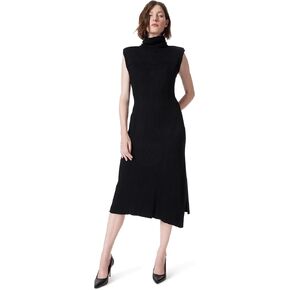 Women's Emilia Asymmetric Ribbed Knit Dress Standard