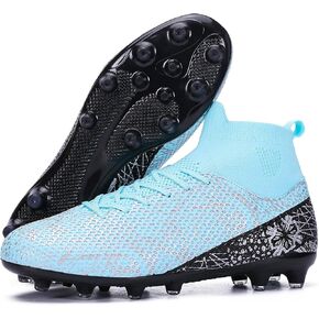 Adult Soccer Cleats Men Lightweight Football Boots Breathable Professional Sneaker Sport Athletic Ground Football Shoes