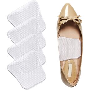 4 Pcs Gel Arch Support Inserts Women for Flat Feet, Arch Pads for High Heels, Foot Matters Arch Supports for Man Women, Arch Support Cushions Insoles Protector for Sandal Shoes