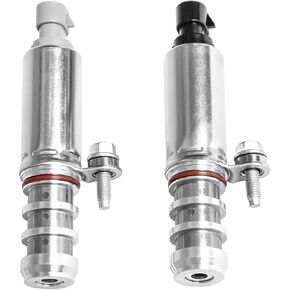 VVT Valve Intake & Exhaust Camshaft Position Actuator Solenoid Valve Kit Replacement for GMC Cobalt HHR Malibu Equinox G6 and other GM Vehicles - 2.0 2.2 2.4L 12655421 12655420