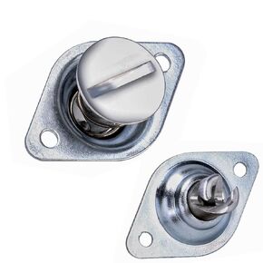 TDZ 10 Pcs Self-Ejecting Button Quarter Turn Fasteners, 5/16" (Button Length: .400"), Alloy Steel, Automotive Repair & Manufacturing