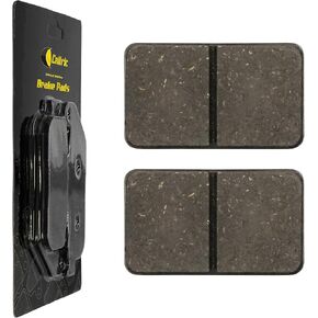Caltric Mechanical Brake Pads Compatible with Arctic Cat 400 454 500 2x4 4x4 1998-2003 1402-602