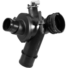 Motoforti 6512001215 Engine Coolant Thermostat Housing Assembly for Mercedes-Benz C E GLE GLK S SLK for Mercedes-Benz Sprinter 2017-2019 Long-lasting