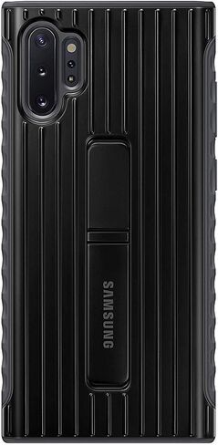 جراب Samsung Galaxy Note10+، غطاء حماية قوي من السقوط - أسود (إصدار أمريكي مع ضمان) in Saudi Arabia