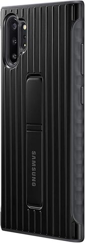 جراب Samsung Galaxy Note10+، غطاء حماية قوي من السقوط - أسود (إصدار أمريكي مع ضمان) in Saudi Arabia