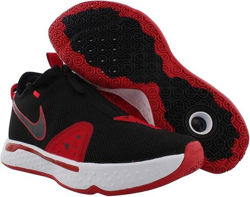 Nike PG 4 Mens Basketball Trainers CD5079 Sneakers Shoes (UK 6.5 US 7.5 EU 40.5, Black White Wolf Grey 004) in Saudi Arabia