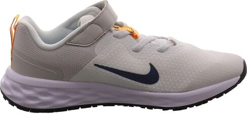 Nike Revolution 6 Nn Boys Shoes Size 1, Color: Black/White in Saudi Arabia