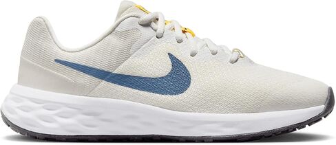 Nike Revolution 6 Nn Boys Shoes Size 1, Color: Black/White in Saudi Arabia