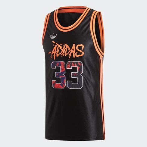 Adidas Men's Festivo Tank Top, Black/Solar Red in Saudi Arabia