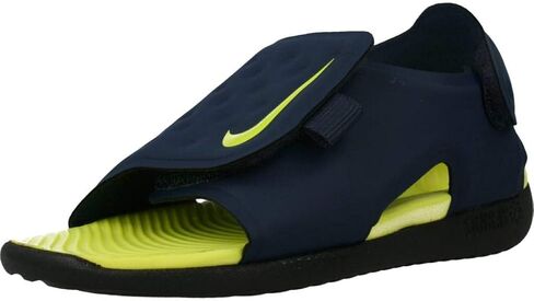 Nike Sunray Adjust 5 V2 Baby/Toddler Sandal Db9566-001 Size 8 Black/White in Saudi Arabia