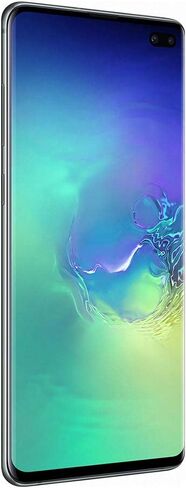 Samsung Galaxy S10+ Factory Unlocked Android Cell Phone | US Version | 128GB of Storage | Fingerprint ID and Facial Recognition | Long-Lasting Battery | Flamingo Pink in Saudi Arabia