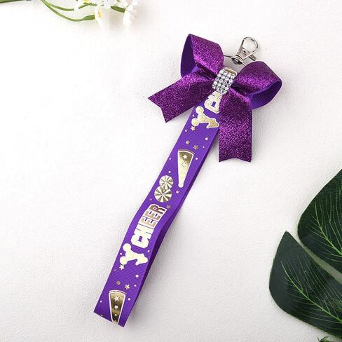 yallnasl pin me cheer keychain للأطفال الصغار فتيات الهدايا المشجعين للمراهقين للنساء أقواس البهجة لحقيبة الظهر المدرسية in Saudi Arabia