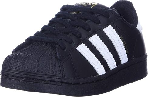 adidas Originals Superstar Skate Shoe, White/Gold Metallic, 3.5 US Unisex Little Kid in Saudi Arabia