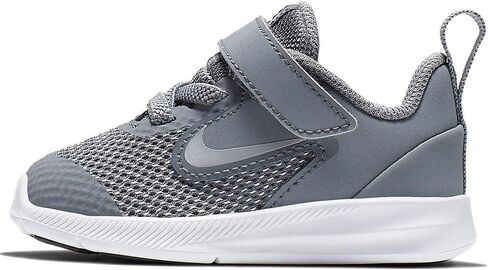 Nike Unisex-Baby Kids Downshifter 9 Velcro Running Shoe, Black/White-Laser Blue-Lemon Venom, 10C Child US Toddler in Saudi Arabia
