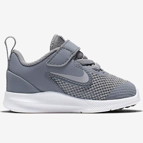Nike Unisex-Baby Kids Downshifter 9 Velcro Running Shoe, Black/White-Laser Blue-Lemon Venom, 10C Child US Toddler in Saudi Arabia