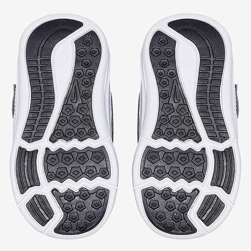 Nike Unisex-Baby Kids Downshifter 9 Velcro Running Shoe, Black/White-Laser Blue-Lemon Venom, 10C Child US Toddler in Saudi Arabia