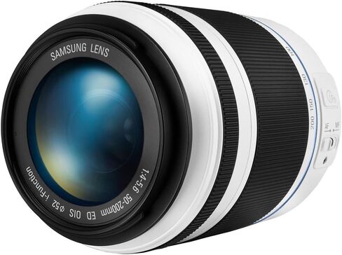 سامسونج NX 50-200 ملم f/4.0-5.6 OIS عدسة كاميرا تكبير (أسود) in Kuwait