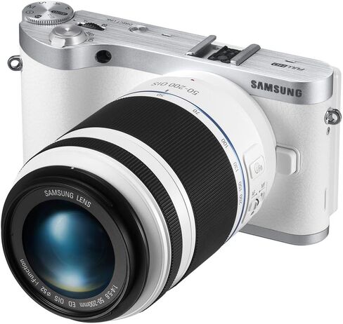سامسونج NX 50-200 ملم f/4.0-5.6 OIS عدسة كاميرا تكبير (أسود) in Kuwait