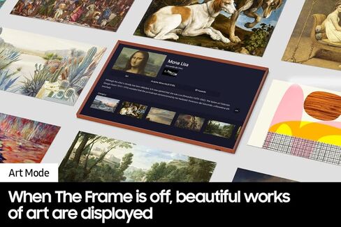 Samsung QN50LS03BAFXZA 50 inch The Frame QLED 4K UHD Quantum HDR Smart TV 2022 (Renewed) Bundle with 2 YR CPS Enhanced Protection Pack in Saudi Arabia
