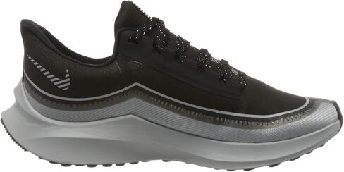 Nike Women's Air Zoom Winflo 6 Shield Running Shoes (Black/Lime/Purple, Numeric_11) in Saudi Arabia