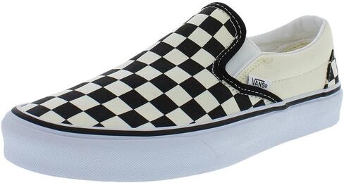 Vans Classic Slip On Black Off White Checkerboard VN-0EYEBWW Mens US 7.5 in Kuwait