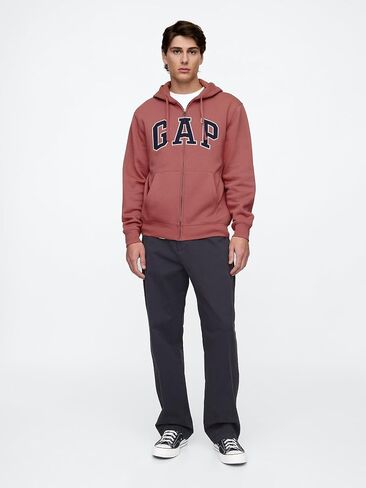 GAP Men's Heritage Logo Full Zip Hoodie in Saudi Arabia