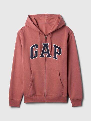 GAP Men's Heritage Logo Full Zip Hoodie in Saudi Arabia
