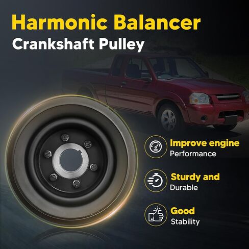 594-435 محرك متنازل بكرة crankshaved برة متوافقة مع نيسان فرونتير 1998-2004 ، Xterra 2000-2004 ، DOHC L4 2.4L ، استبدل# 123033S500 ، 123039WA0A in Kuwait