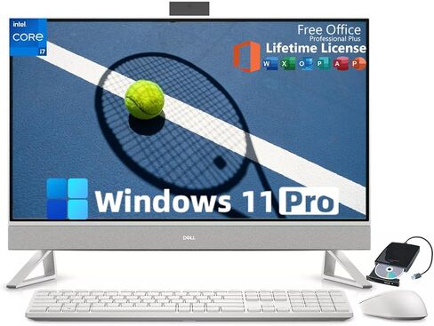 Dell Inspiron 24 5000 Series All-in-One Touchscreen Desktop | Intel Core i5-1135G7 | 12GB RAM | 256GBSSD +1TBHDD | Intel Iris Xe Graphics | Windows 10 Home in Saudi Arabia