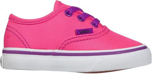 Vans Kids Authentic Red/True White Skate Shoe 2.5 Kids US in Kuwait