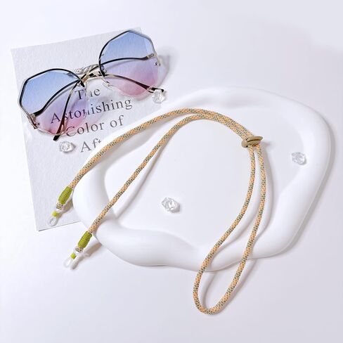Eyeglasses Strap for Men Women Kids,Reading Eye Glasses Holders Around Neck,Fashion Glasses Strap for Sports in Kuwait