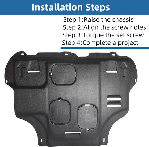 Engine Splash Shield Guard Fit for Ford Focus 2012 2013 2015 2015 2017 2018 OE# AV6Z6P013A ، FO1228121 ، CV6Z6P013E ، FV6Z6P ، FO1228121 in Kuwait