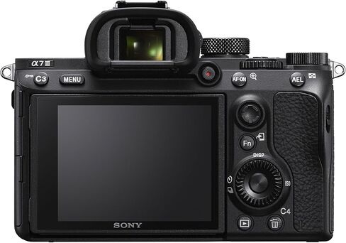Sony a7III Full Frame Mirrorless Interchangeable Lens Camera with 28-70mm Lens + 64GB Memory & Flash a7III Accessory Bundle in Saudi Arabia