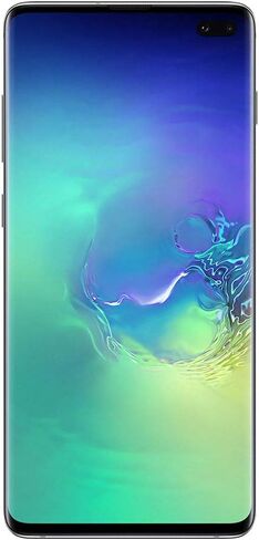 Samsung Galaxy S10+ Factory Unlocked Android Cell Phone | US Version | 1TB of Storage | Fingerprint ID and Facial Recognition | Long-Lasting Battery | Ceramic Black in Kuwait