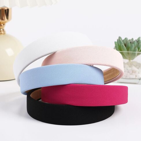 5 Pack Headbands for Women Non-Slip, Fashion Head Bands for Women's Hair, Trendy Womens Headbands, Cute Hairbands for Girls, Women's Hair Accessories - A in Saudi Arabia