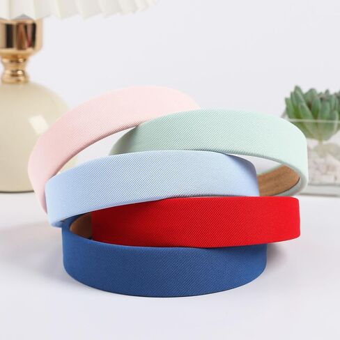 5 عصابات رأس الحزمة للنساء غير المنقوش ، فرق رأس الأزياء لشعر المرأة ، عصابات رأس المرأة العصرية ، أشجار الشعر اللطيفة للفتيات ، إكسسوارات شعر المرأة - أ in Kuwait