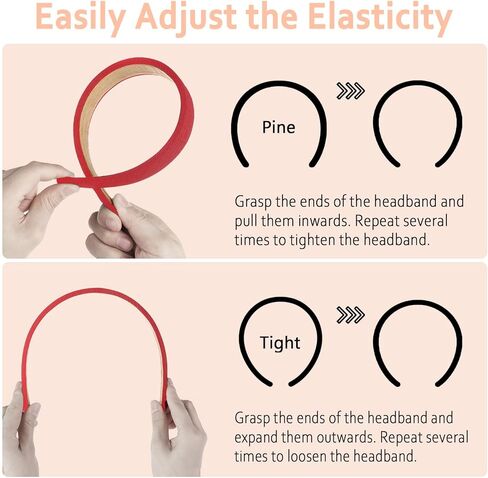 5 عصابات رأس الحزمة للنساء غير المنقوش ، فرق رأس الأزياء لشعر المرأة ، عصابات رأس المرأة العصرية ، أشجار الشعر اللطيفة للفتيات ، إكسسوارات شعر المرأة - أ in Kuwait