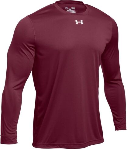 Under Armour Men's Locker 2.0 Long Sleeve Shirt Black | Silver 2XL in Saudi Arabia