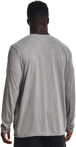 Under Armour Men's Locker 2.0 Long Sleeve Shirt Black | Silver 2XL in Kuwait