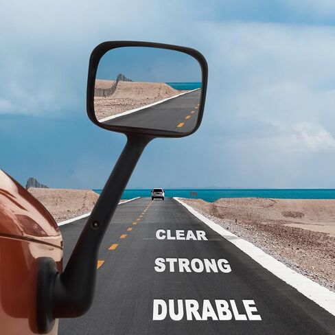 Hood Mirror Glass لعام 2018+ Freightliner Cascadia ، Semi Trucks Freightliner Cascadia Associory ، الجانب الأيمن in Saudi Arabia