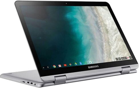 SAMSUNG XE520QAB-K02US Chromebook Plus V2, 2-in-1, Intel Core m3, 4GB RAM, 64GB eMMC, 13MP Camera, Chrome OS, 12.2", 16:10 Aspect Ratio, Light Titan in Saudi Arabia